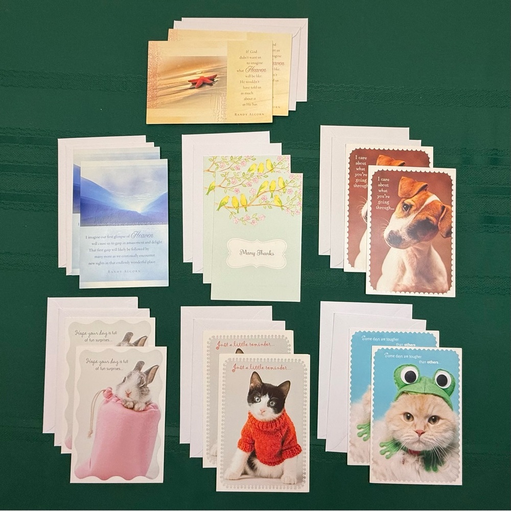 DaySpring 14 Count Greeting Cards With Envelopes Set #1